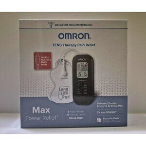 Omron Max Power Relief Tens Therapy Pain Relief Unit Device PM500 (5008)